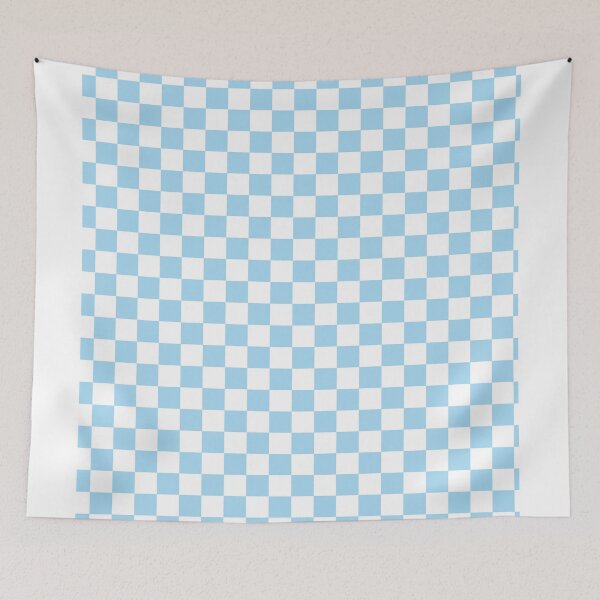 Item preview, Blue and White Checkered Pattern designed and sold by SoCindy.