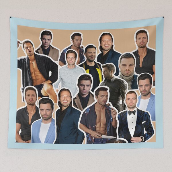 Item preview, Sebastian Collage Art designed and sold by creative-boo.