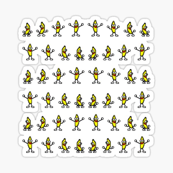 Jelly Youtube Stickers Redbubble - banana doge roblox peanut butter jelly time free