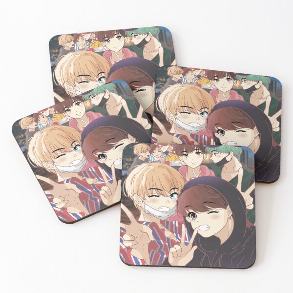 Item preview, BTS Taekook Vkook Taehyung and Jungkook  designed and sold by Veronica Kostyuk.