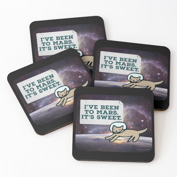 Item preview, I've Been To Mars. It's Sweet. designed and sold by Kat-Mir.