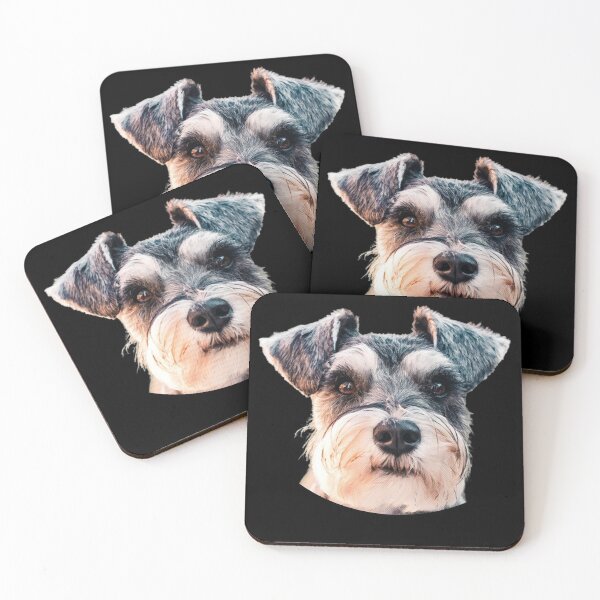 Item preview, funny miniature schnauzer face portrait cute miniature schnauzer mom designed and sold by alaechamlal.