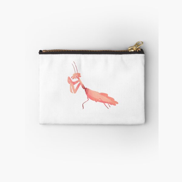 Item preview, cute pink praying mantis designed and sold by HibiscusHeron.