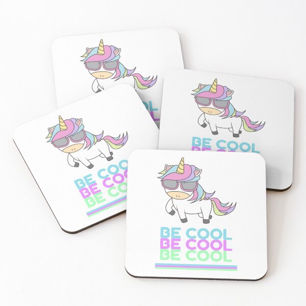 Item preview, BE COOL - UNICORN  designed and sold by kelseypryor11.