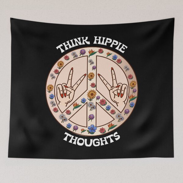 Item preview, Think Hippie Thoughts designed and sold by HighCiti.