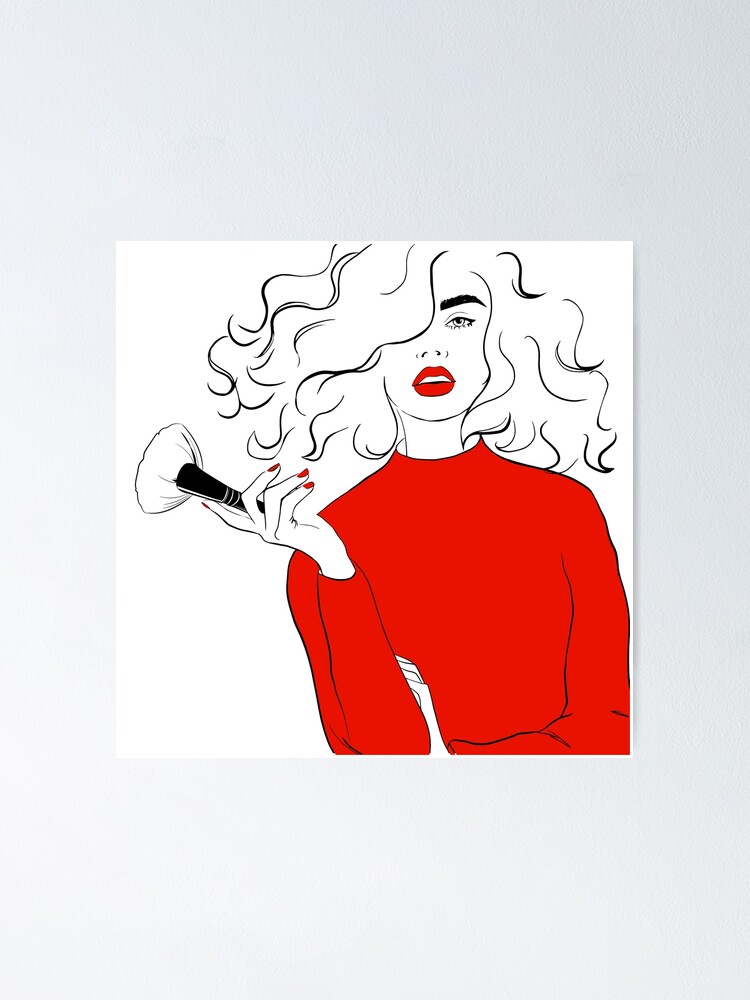 Alternate view of Red Getting Ready Poster