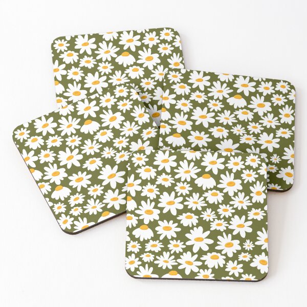 Item preview, Floral summer daisy chamomile pattern designed and sold by Barysevich.