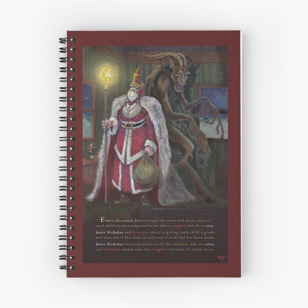 Item preview, Saint Nicholas and Krampus designed and sold by Darren Strecker.