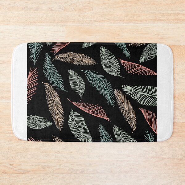 Item preview, Tropical neon leaves pattern designed and sold by creaturespie.