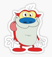 Ren and Stimpy Sticker