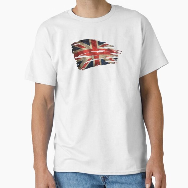 Item preview, British UNION FLAG Flying Distressed Flag UK union jack United Kingdom Sticker 02 Left designed and sold by OuterShellUK.