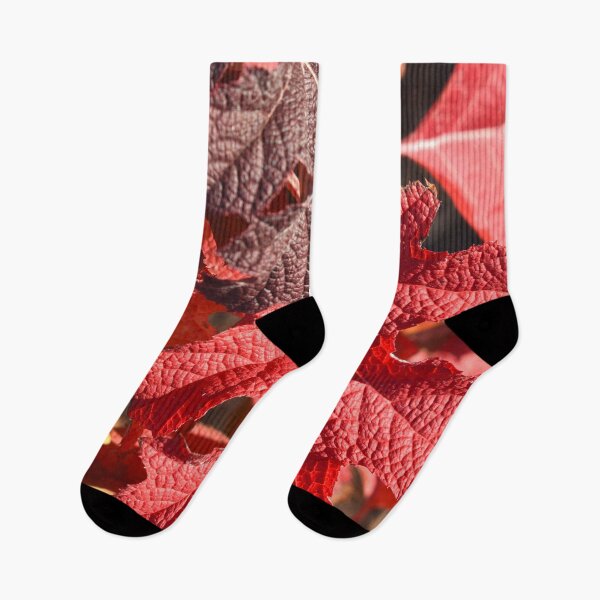 Item preview, Hojas de Hortensia Roja designed and sold by artfulnotebook.