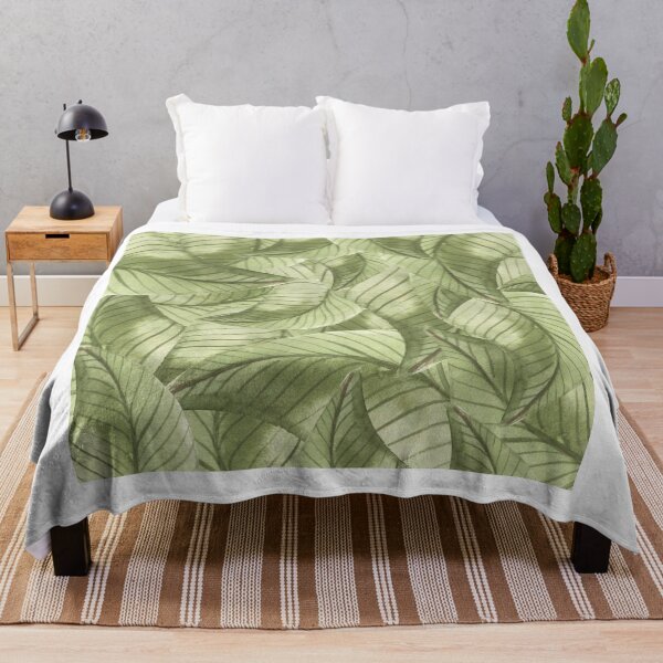 Item preview, Green Leafy Pattern designed and sold by creaturespie.