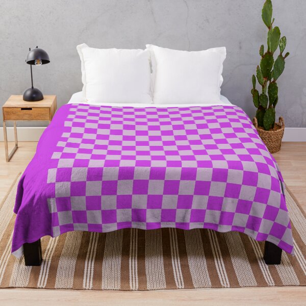 Item preview, Purple and White Checkered Pattern designed and sold by SoCindy.