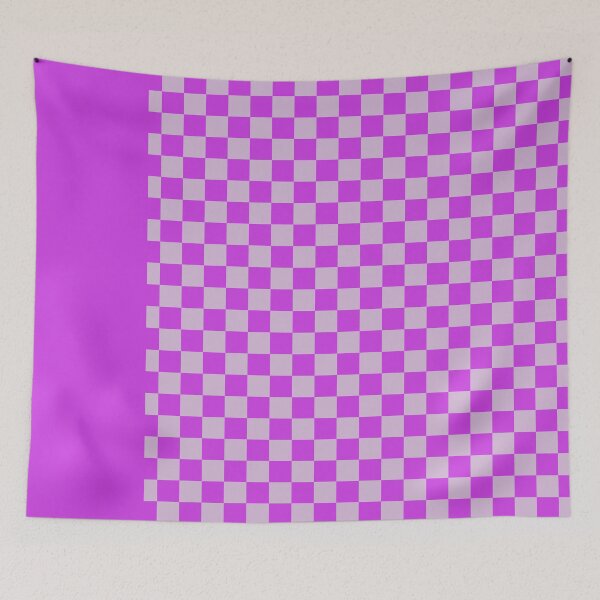 Item preview, Purple and White Checkered Pattern designed and sold by SoCindy.