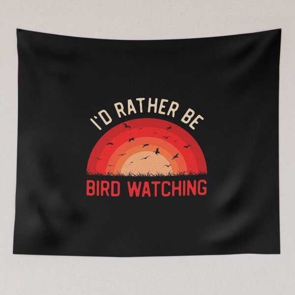 Item preview, Funny Bird Watching designed and sold by artworkbyrihen.