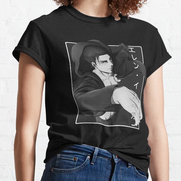 Ataque a Titán - "Eren Jaeger" Camiseta clásica