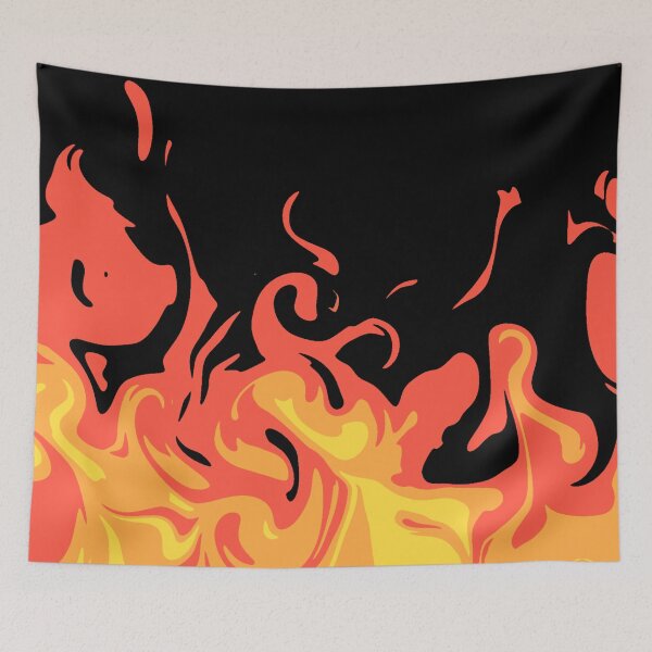 Item preview, A burning fire in the darkness designed and sold by ANU007.