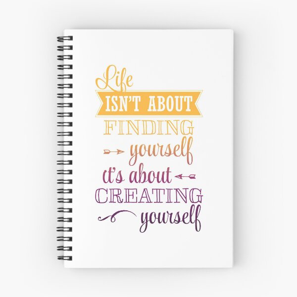 Item preview, Life Isn't About Founding Yourself  , It's About Creating Yourself designed and sold by Designs-RZ.