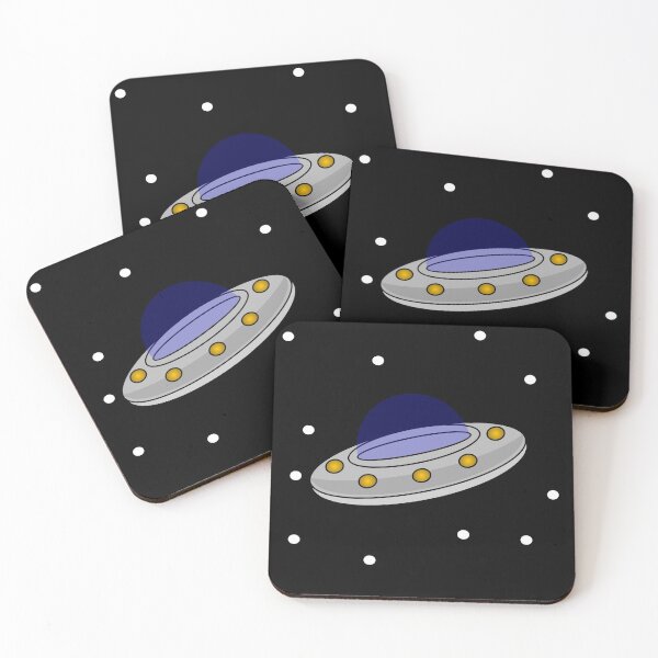 Item preview, Flying Saucer/UFO In Space designed and sold by JaynasDesigns.