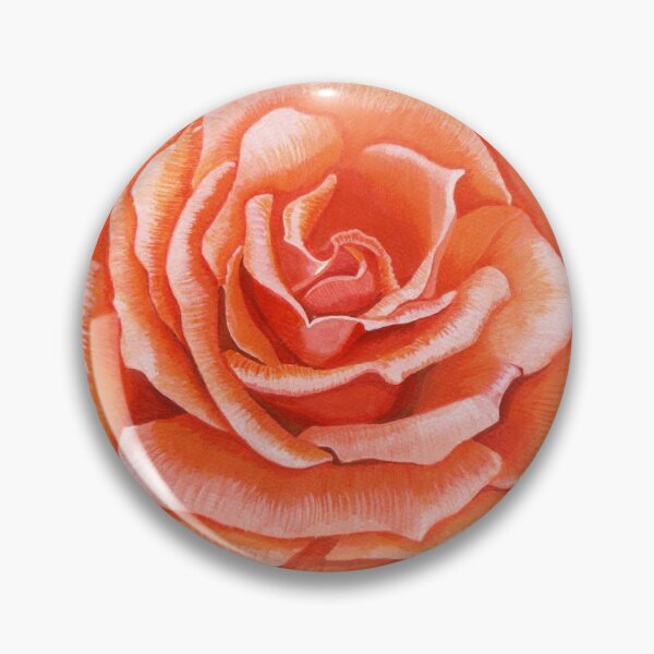 Item preview, Peach Rose (Botanical Painting) designed and sold by slongartist.