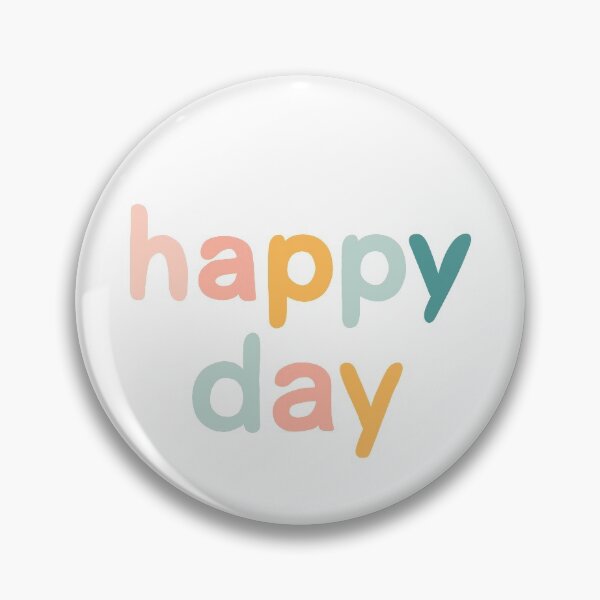 Item preview, Colourful happy day! Quote designed and sold by beckyddesigns.
