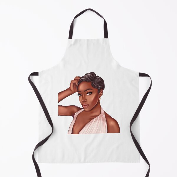 Item preview, African American Woman illustration, Black skin woman, Black girl magic, Melanin queene designed and sold by plamyto.