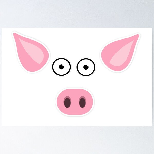 pig eyes clipart