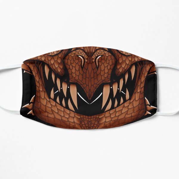 Copper Dragon Spirit Mask Flat Mask