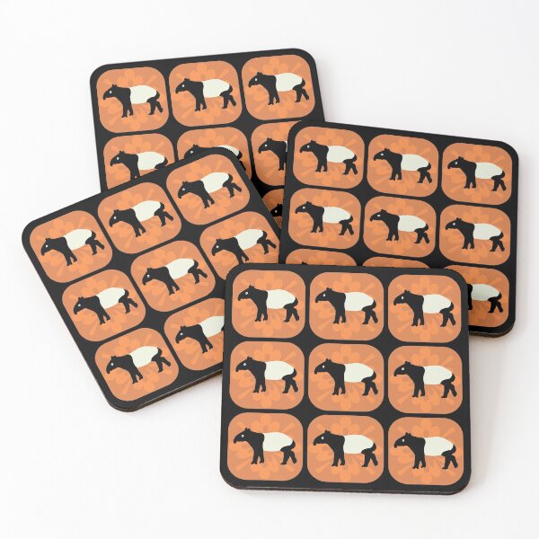 Aperçu de l'œuvre Minuscules tapirs minuscules créée et vendue par GeoCreate.