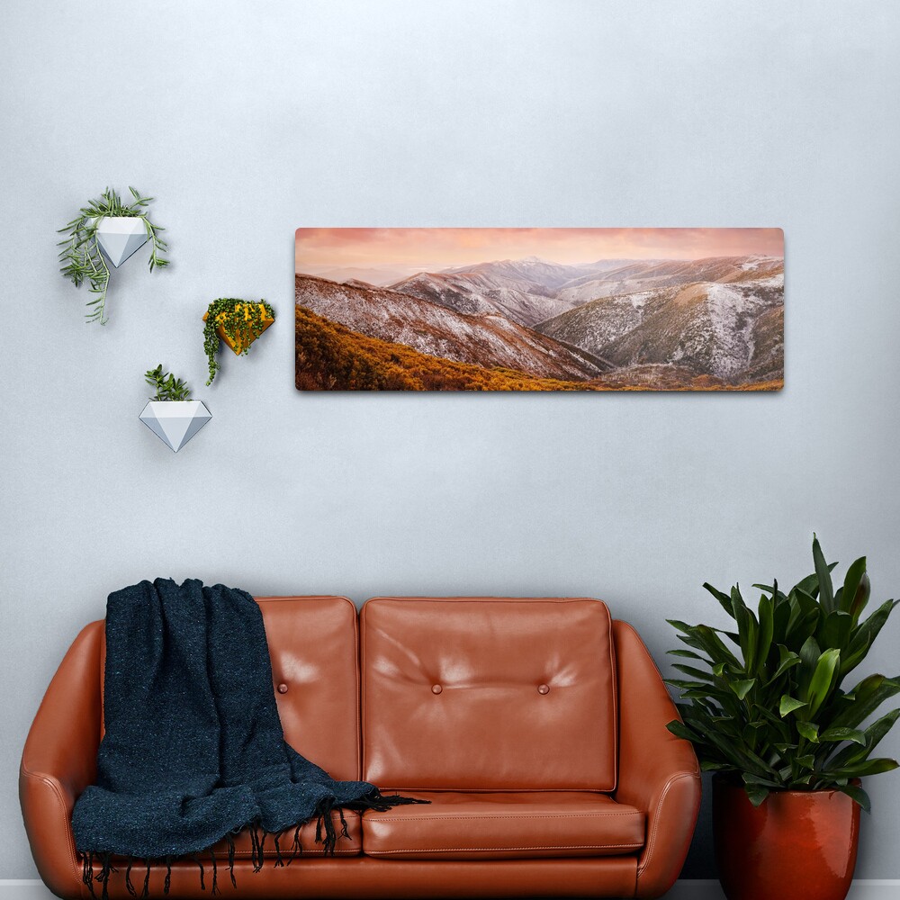 Mt Feathertop Sunset, Victoria, Australia Metal Print