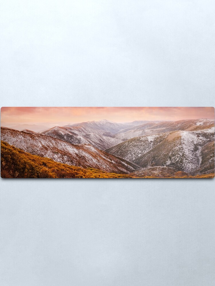 Alternate view of Mt Feathertop Sunset, Victoria, Australia Metal Print