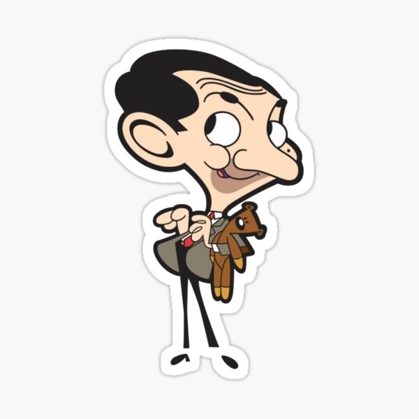 Mr Bean Stickers Redbubble - mr bean roblox decal