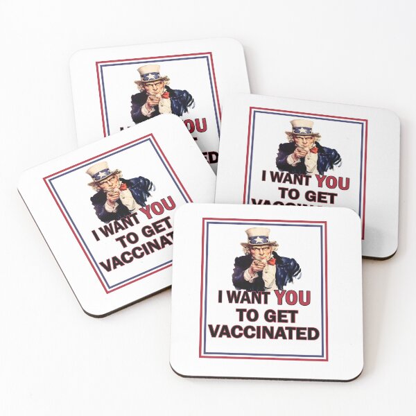 Item preview, Uncle Sam Wants You To Get Vaccinated designed and sold by SpaceBandidos.