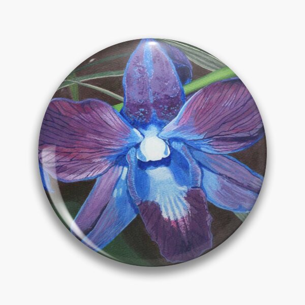 Item preview, Blue Orchid (Botanical Painting) designed and sold by slongartist.