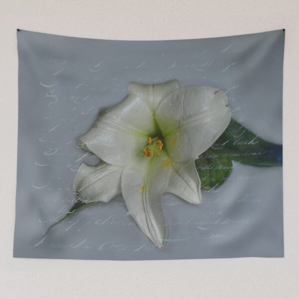 Item preview, Love letter on white lily  designed and sold by ritadilalla.