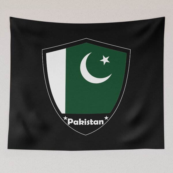 Artikelvorschau, Pakistan Flag Badge entworfen und verkauft von Gina-Driada.