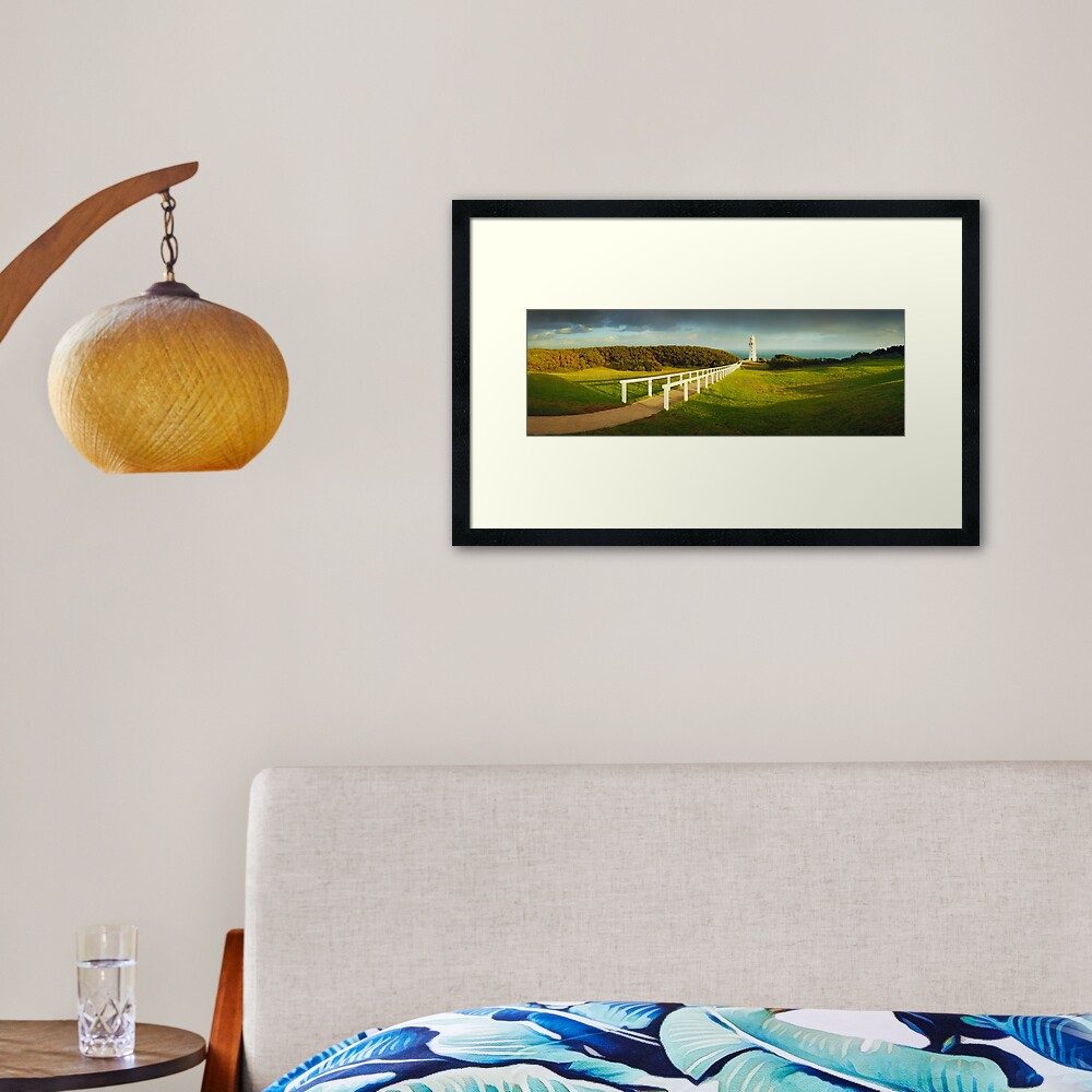 Cape Otway Lighthouse, Great Ocean Road, Victoria, Australia Framed Art Print