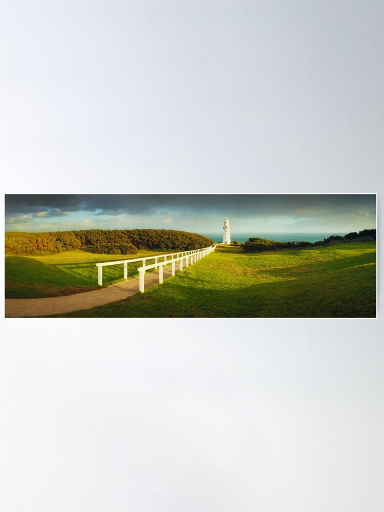 Alternate view of Cape Otway Lighthouse, Great Ocean Road, Victoria, Australia Poster
