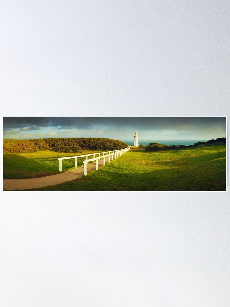 Alternate view of Cape Otway Lighthouse, Great Ocean Road, Victoria, Australia Poster