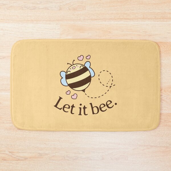 Item preview, Cute Wholesome Bee - Let it Bee - Hand drawn designed and sold by Exertion.
