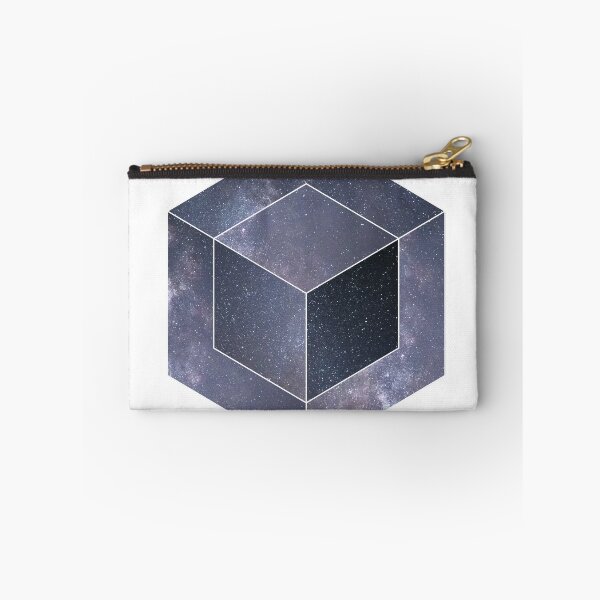 Item preview, Sacred Geometry - Space / Galaxy - Cube designed and sold by TrippyVibeCheck.