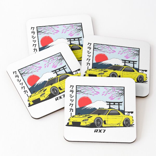 Item preview, Yellow RX 7 JDM designed and sold by goldentuners.
