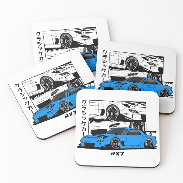 Item preview, Blue RX 7 Comic designed and sold by goldentuners.