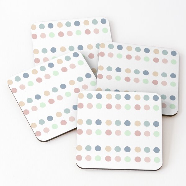 Item preview, neutral colour palette spots designed and sold by SophieLogan.
