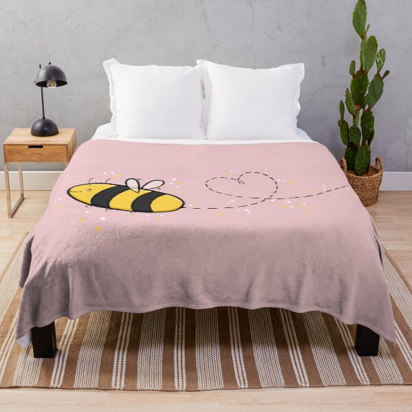 Item preview, Cute Wholesome Bee doing a Heart Loop Dee Loop, Digital Illustration designed and sold by AlmightyClaire.