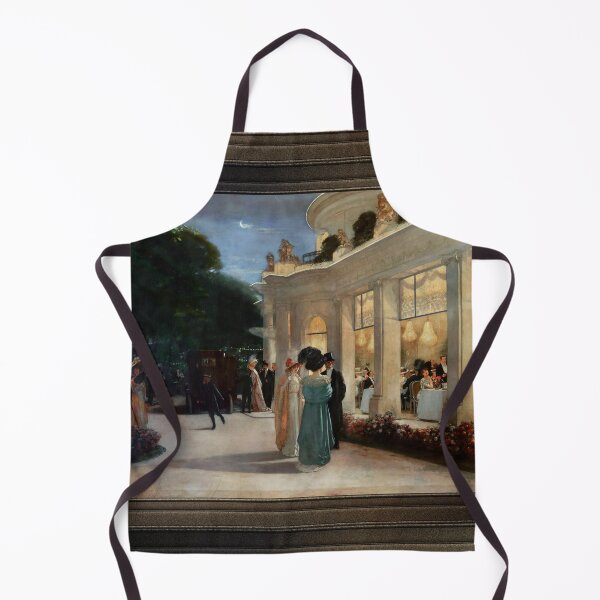 Item preview, Une Soirée Au Pré Catelan by Henri Gervex Classical Art Old Masters Reproduction designed and sold by Xzendor7 Digital Art Creations.