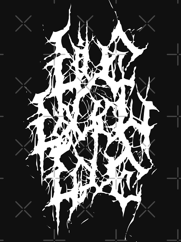 Live, Laugh, Love Black Metal Pullover Hoodie