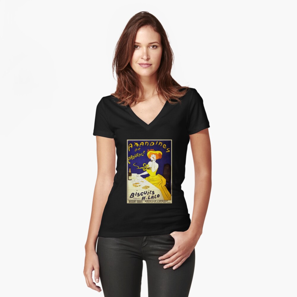 Item preview, Fitted V-Neck T-Shirt designed and sold by RozAbellera.