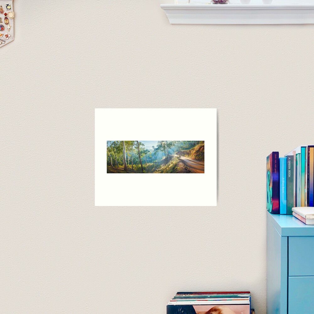 Morning Light, Howqua Hills, Mansfield, Victoria, Australia Art Print